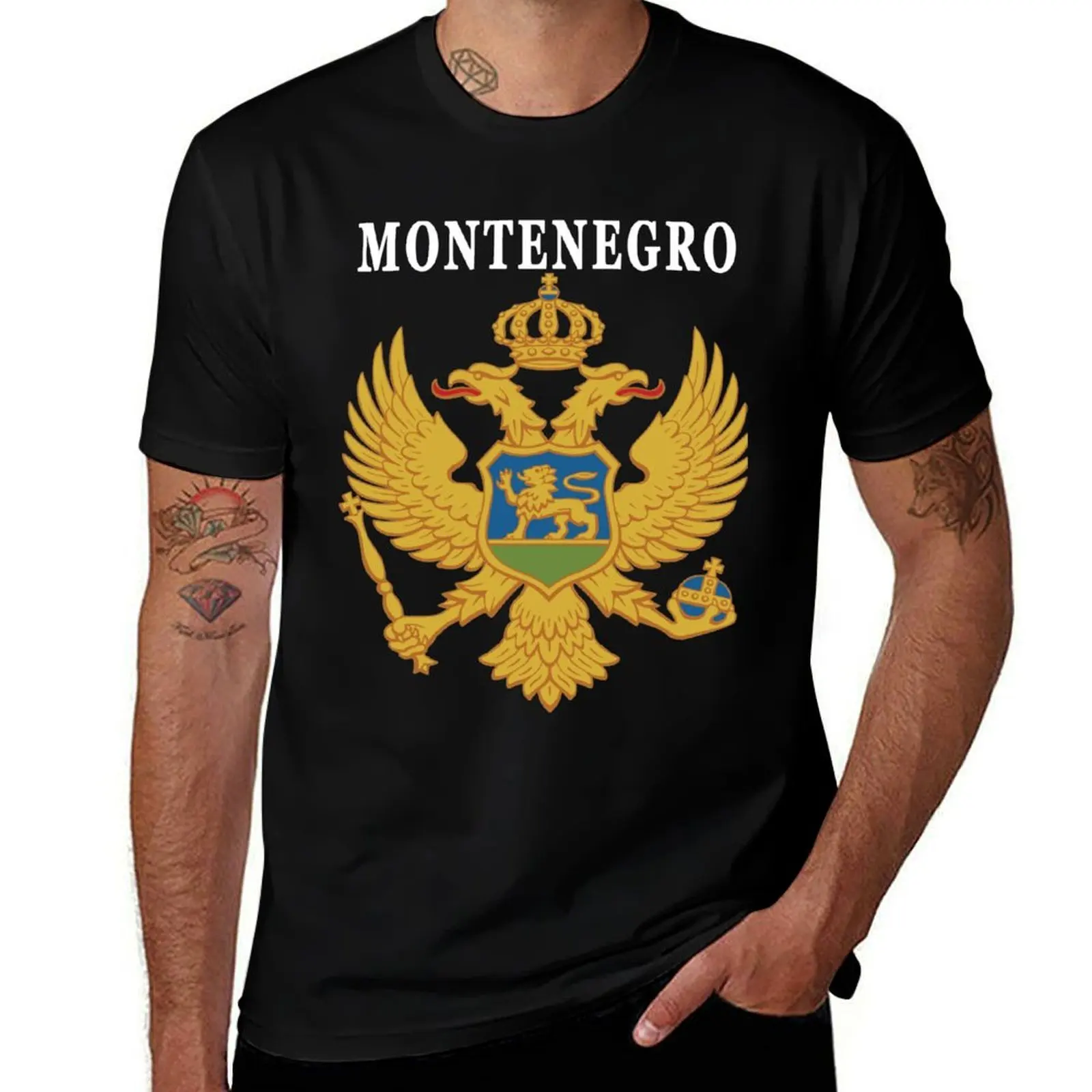 Montenegro Eagle Original Deluxe National T-Shirt essential t shirt T-Shirt