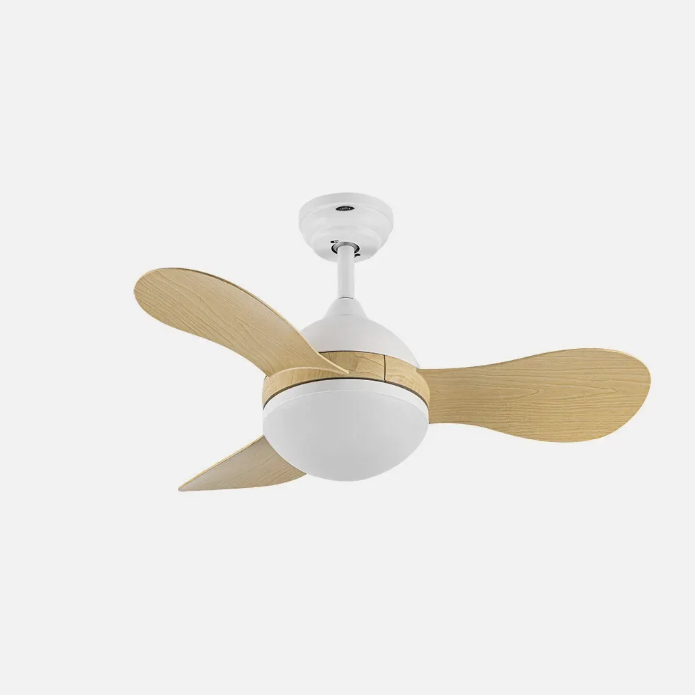 Ventilador Dc Solido 24w Blanco 3aspas Haya 91d 2640lm 3000-4000-6500k Remoto+memoria+temporizador - MARCA FABRILAMP