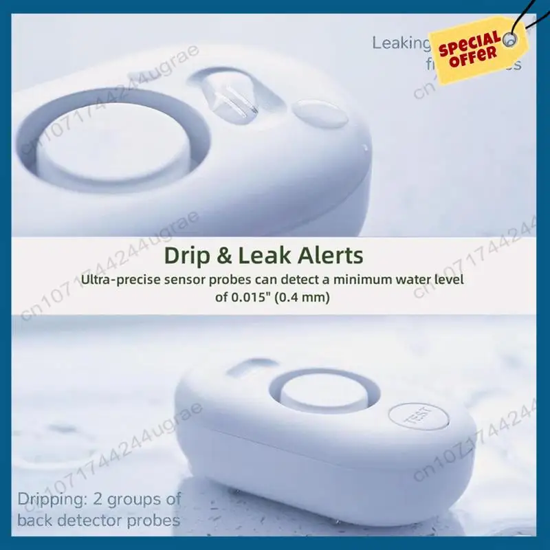 

-A15I Датчик утечки воды, датчик сигнализации: домашний монитор затопления, умный мониторинг перелива раковины, предупреждение для пола в подвале