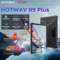 New HOTWAV R9 Plus Rugged Tablet Android14 11\