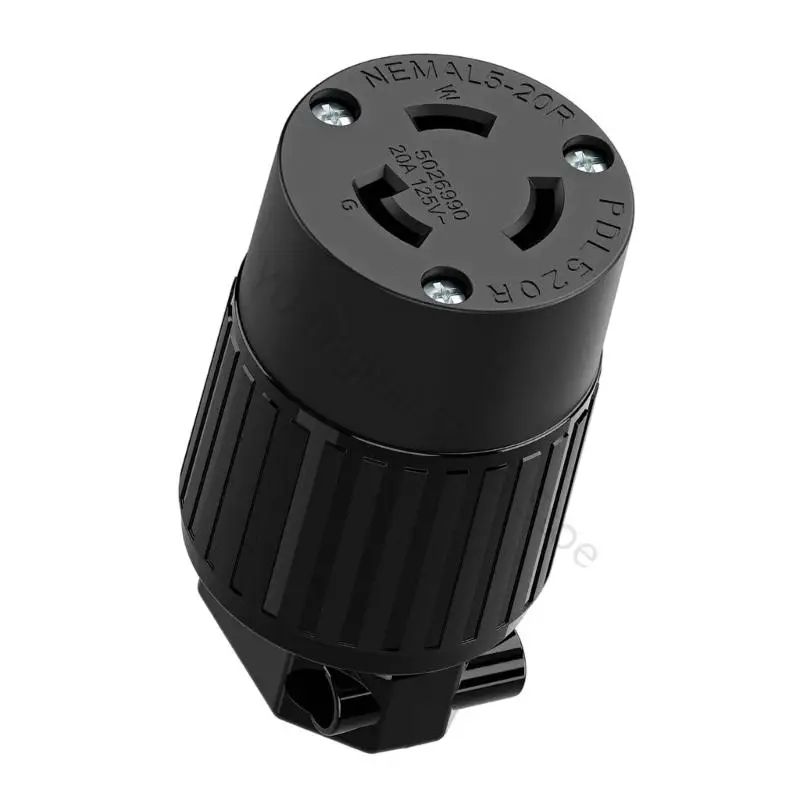 96BA L5-20R Verriegelungsstecker Industrielle Steckdose 20A 125 V Generator Twist Lock Stecker Adapter Für Heavy Duty Ausrüstung – Detail 7