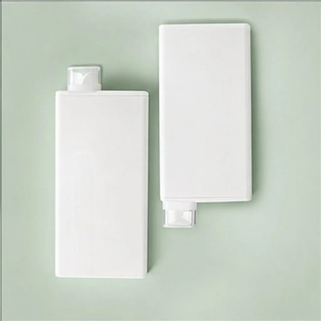 Refillable Lotion Bottles 2pcs, Leak-Proof Portable Shampoo & Hand Wash Storage Containers