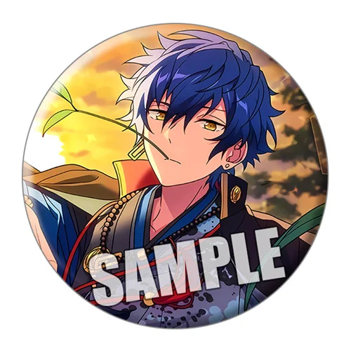 Broche de Cosplay Anime de Sazanami Jun, Alfinete Com Botão, Boneca, Jogo, Acessórios de Brinquedo, Presente, 58mm