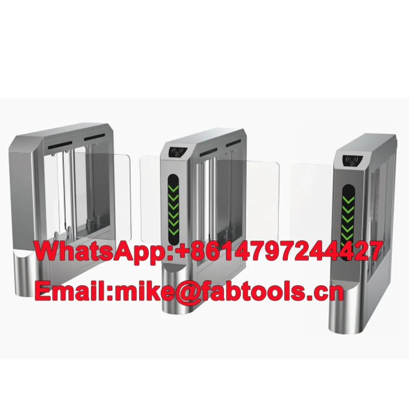

Residential area induction entrance Facial recognition security passage door