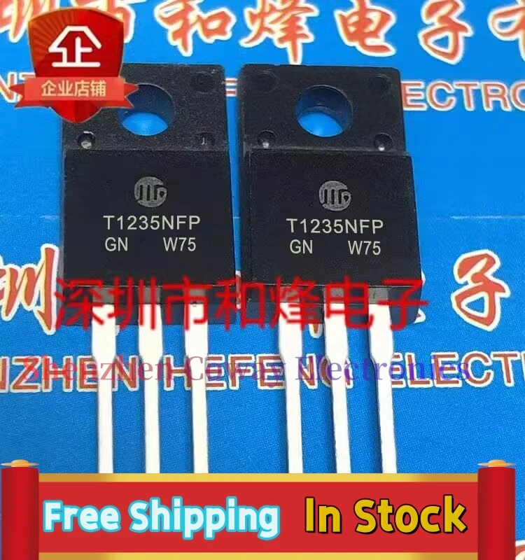 

10PCS-30PCS T1235NFP 12A/800V TO-220F In Stock Fast Shipping