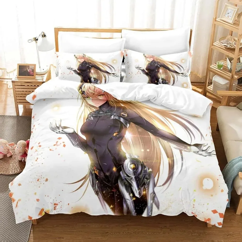 

New Beatless Bedding Set Single Twin Full Queen King Size Bed Set Adult Kid Bedroom Duvet cover Sets Print Anime Bed Sheet Set