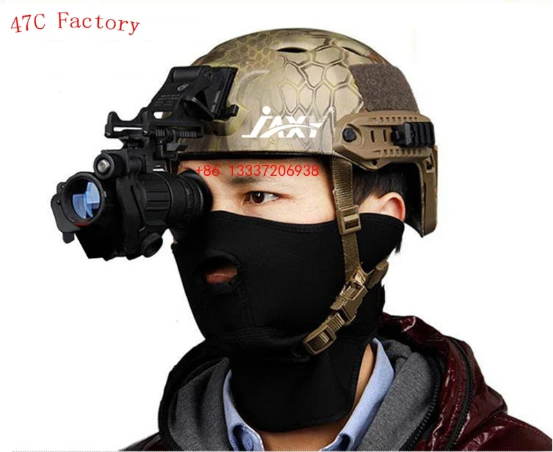 Infrared IR Digital Night Vision Scope Monocular Without Helmet