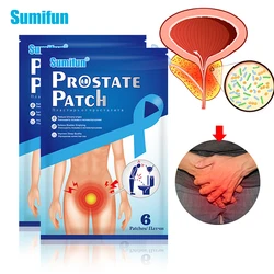 12pcs=2bags Sumifun Male Prostate Patch Prostatitis Stickers Treatment Relieve Kidney Deficiency Bladder Control Men Plaster