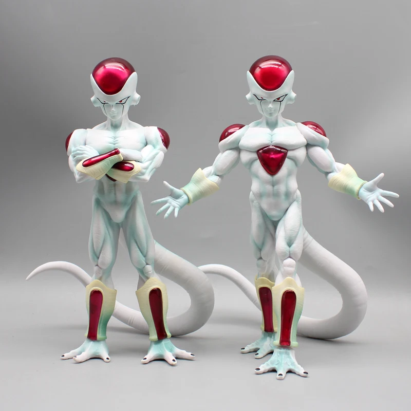 Figura Anime Dragon Ball Gk Freeza, Forma Final Abraçando Seios e Segurando as Mãos, modelo de brinquedo decorativo, presente infantil de Halloween, 223cm