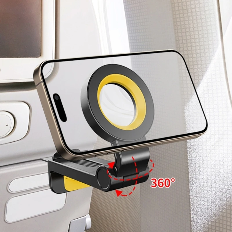 Foldable Phone Holder Stand Support Fit for Train 360 Degree Adjustable 601B