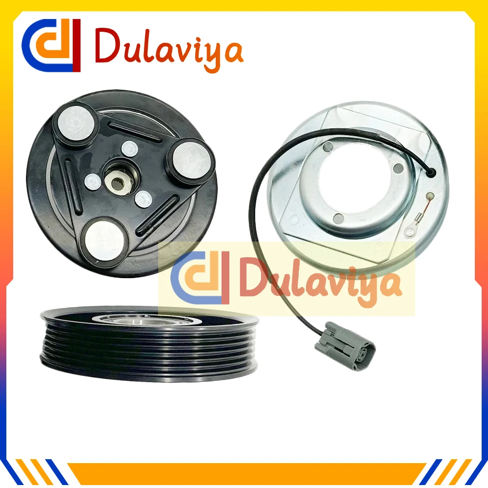 Pulley Kopling Kompresor AC untuk Mazda 3 BK 1.4 1.6 BP4K-61-450D BP4K61K00A BP4K-61-L30A BP4K-61-L30 BP4K61L30 BBP2-61-450A