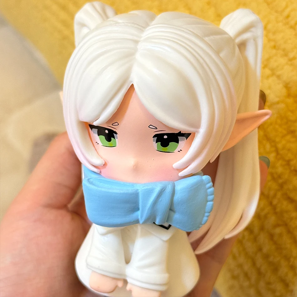 2026 Anime Frieren: Beyond Journey's End Animation Peripheral Hand-made Model Figure Funeral Lillian Kawaii Desk Decor Toy Gifts