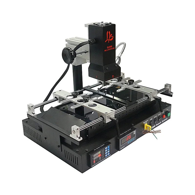 LY BGA IR8500 BGA Reballing Machine Infrared 2 Zones BGA Rework Soldering Station for Motherboard Mobile Phone Repairing 220V