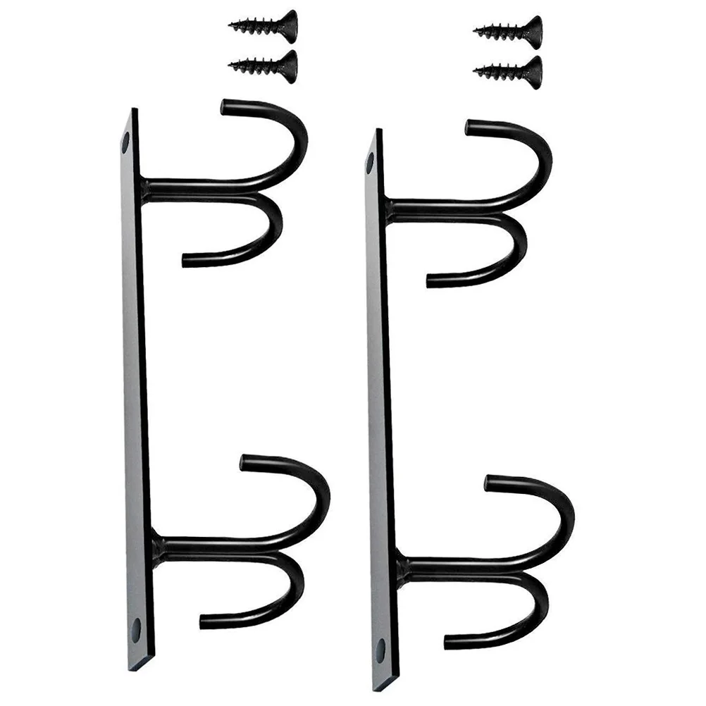 

2Sets Water Cup Hanging Rack Sturdy Kitchen Mug Holder Coffee Cup Organizer Home Cafe Hotel Drying Hanger Iron Mugs Bracket