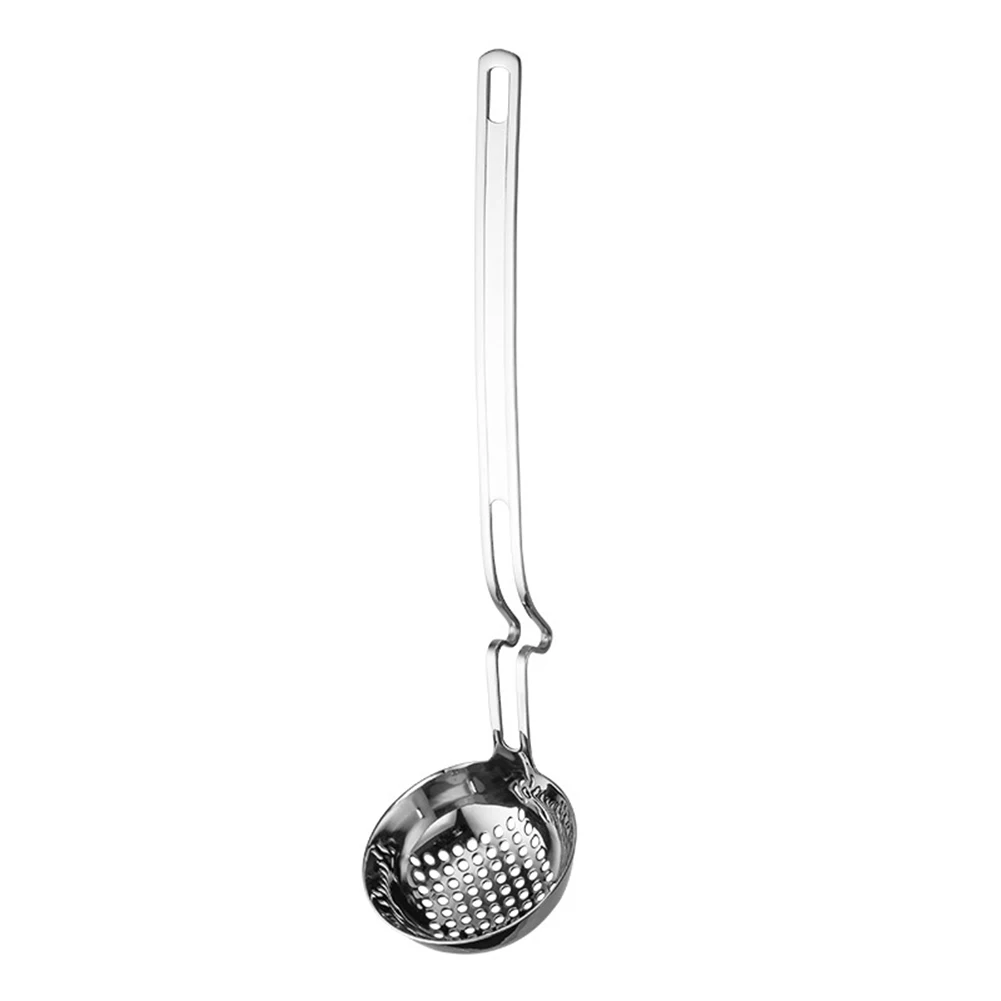 Cooking Meal Preparation Soup Ladle Set Dishwasher Safe Spoon Convenient Fat Separation Spoon Efficient Gadget