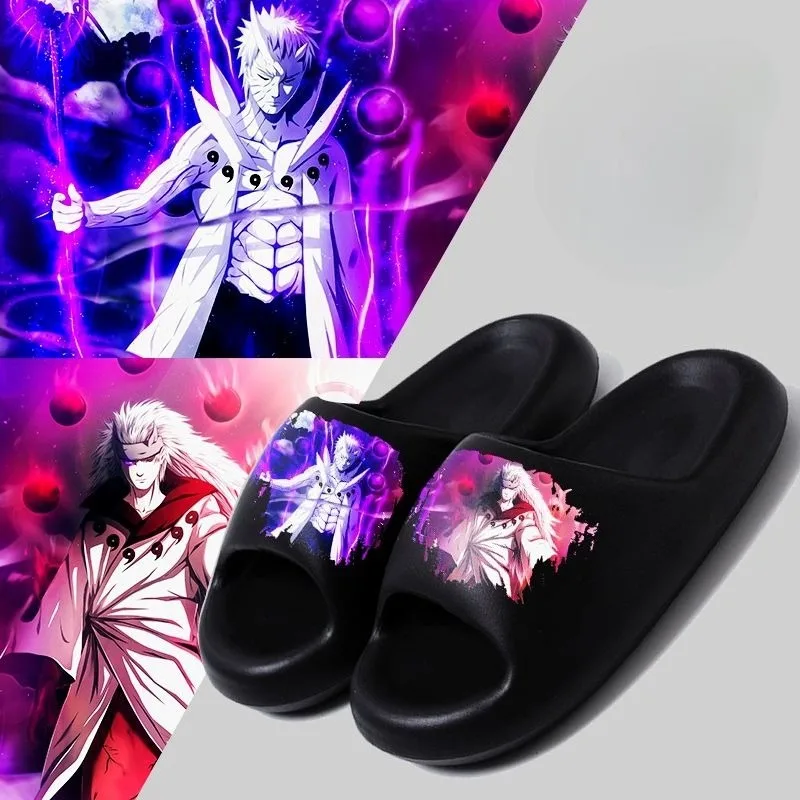 

Naruto creative anime Naruto Kakashi soft-soled flip-flops personalized non-slip summer wearable comfortable home slippers gift
