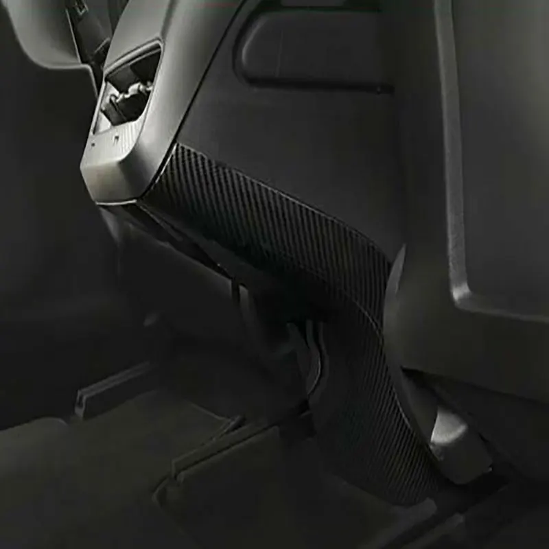 

Carbon Fiber Style For Tesla Model 3 2017-2023 Rear Air Vent Outlet ABS Anti-Dirty Cover Trim