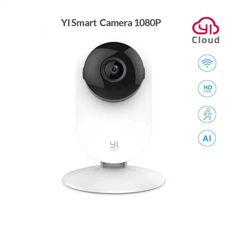 YI-Smart Filmadora IP para Casa, Filmadora com WiFi, Câmera de Vídeo, Filmadora, Filmadora, Proteção de Segurança, Mini Filmadora, 1080p