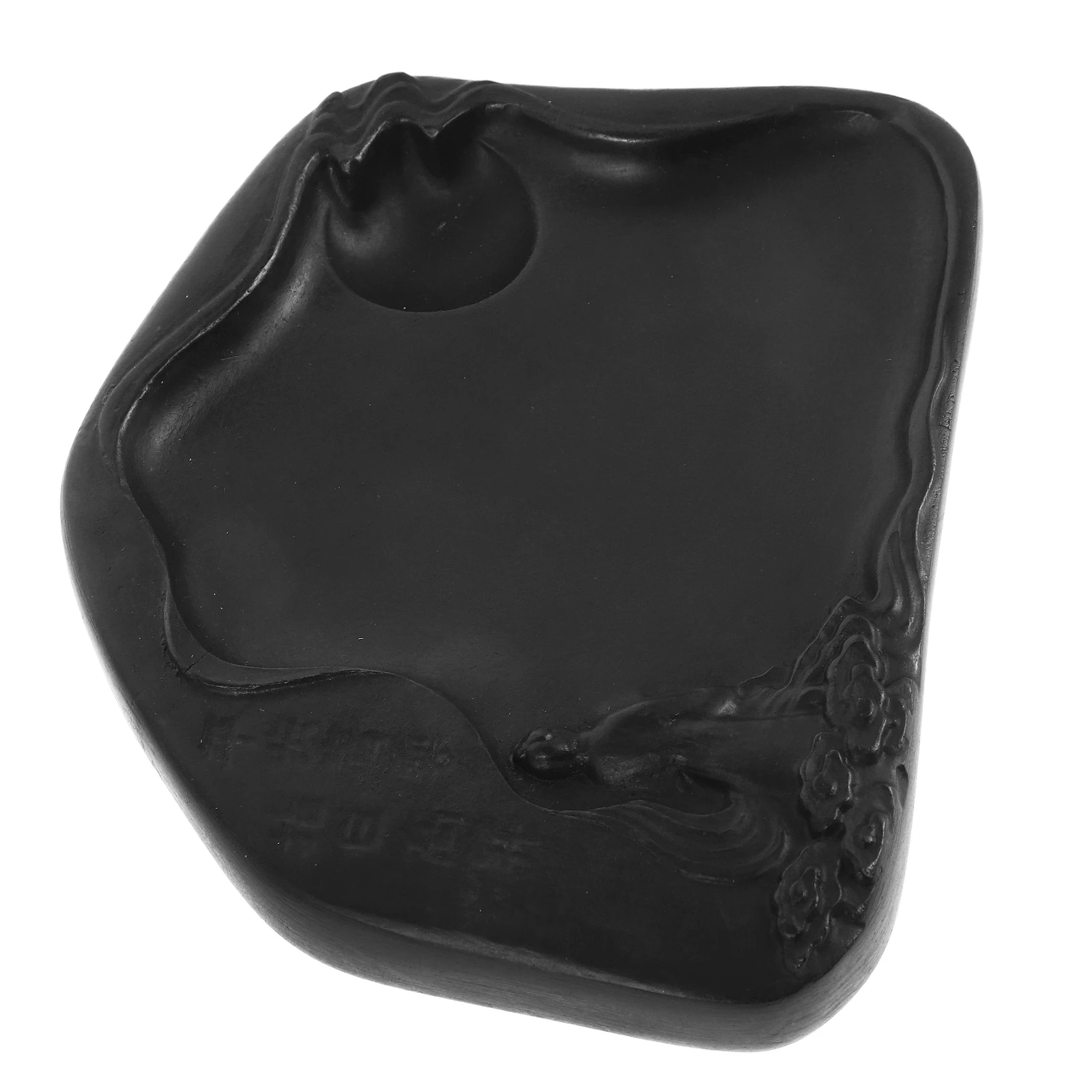 

Delicate Desktop Calligraphy Inkslab Stone Material Smooth Surface Lightweight Portable Inkstone For Writing Painting Beginners