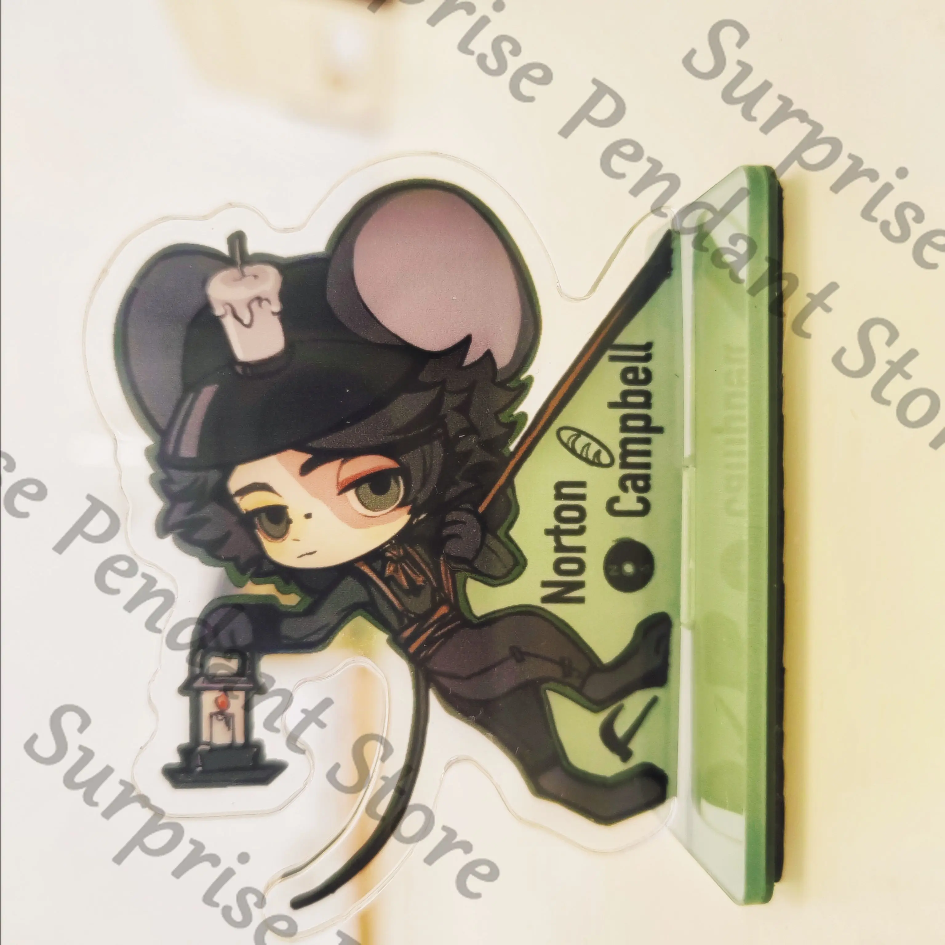

Anime Identity Ⅴ Prospector Norton Campbell Cosplay Cartoon Magnet Standing Sign Acrylic Stand Figure Badge Transcard Fans Gift