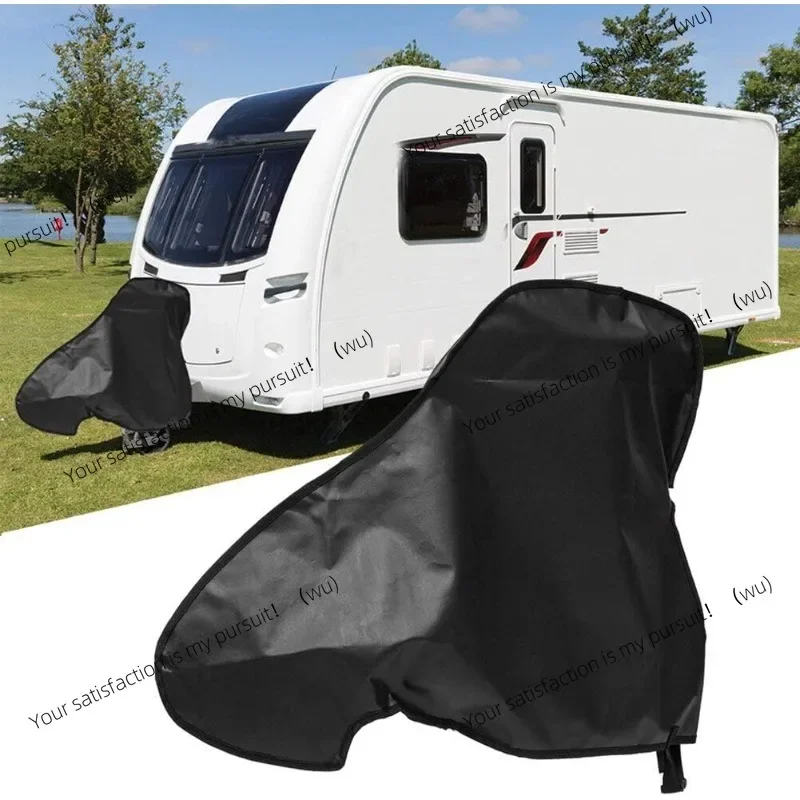 Universal waterproof and breathable reinforced trailer hook lock cover, suitable for RVs and trailer trailers