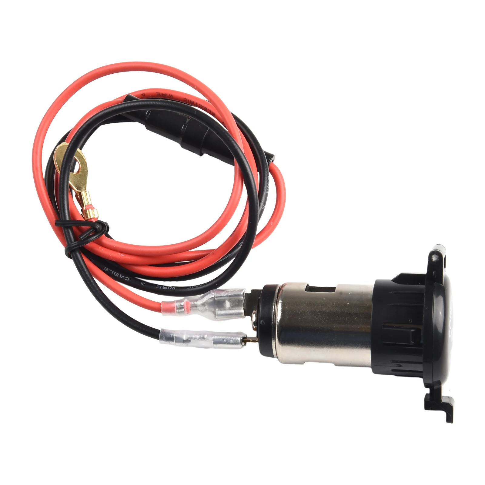 Power Outlet Socket Accessories Boat Car Easy Installation Replacement Spare Tractor With Line Power Outlet Socket
