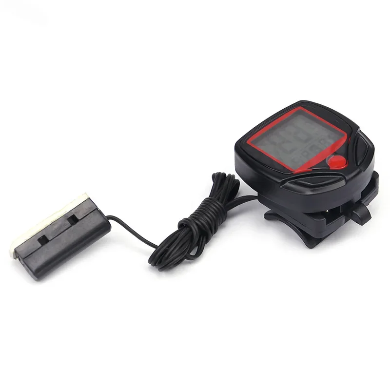 1 เครื่องวัดความเร็วการขี่จักรยานแบบกันน้ำ, ตารางรหัส, เครื่องวัดความเร็วการขี่จักรยานแบบดิจิตอลแบบมีสาย, เครื่องวัดระยะทาง, อุปกรณ์เสริมสำหรับจักรยาน