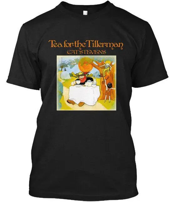 Vintage Cat Stevens Tea For Tillerma Tillerman T-Shirt Made in USA Size S to 5XLHigh Quality 100%Cotton Short Sleeve