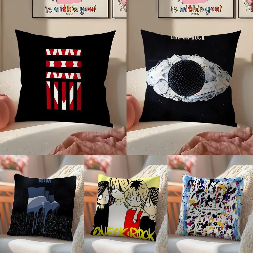 

Чехол для подушки Band O-ONE OK R-ROCK Ambitions, льняная наволочка, мягкий декор для дивана, дома, комнаты