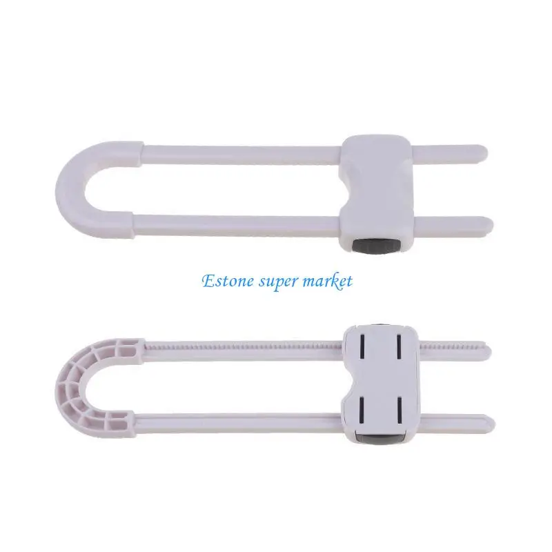 090B U Safety Lock Prevent Child From Opening Drawer Cabinet Cupboard
