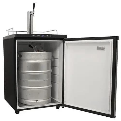 Beer Cold Dispenser With 1 2 3 Taps Digital Display Temperature Cooling Beer Kegerator Widely Use for Wine and Soda