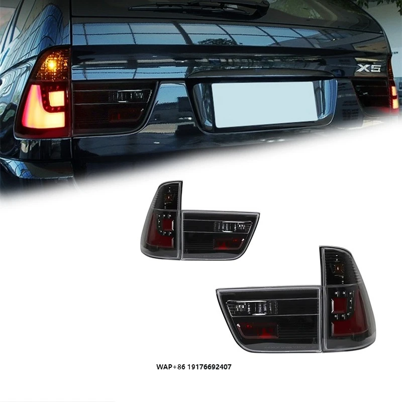 

FT Car Lights forBMW X5 E53 Taillights 1998-2006 X5 LED Tail Lamp Dynamic Turn Signal Light Car Taillights Assembly