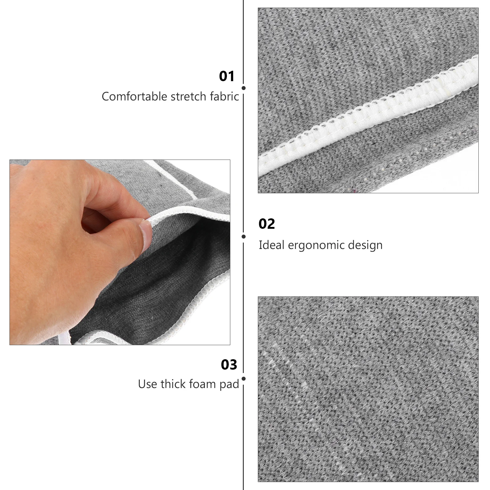 

1Set Thick Protective Elbow Knee Guards Durable Breathable Pads Sports Dancing Cycling Outdoor Safety Pads Sports Kneecaps