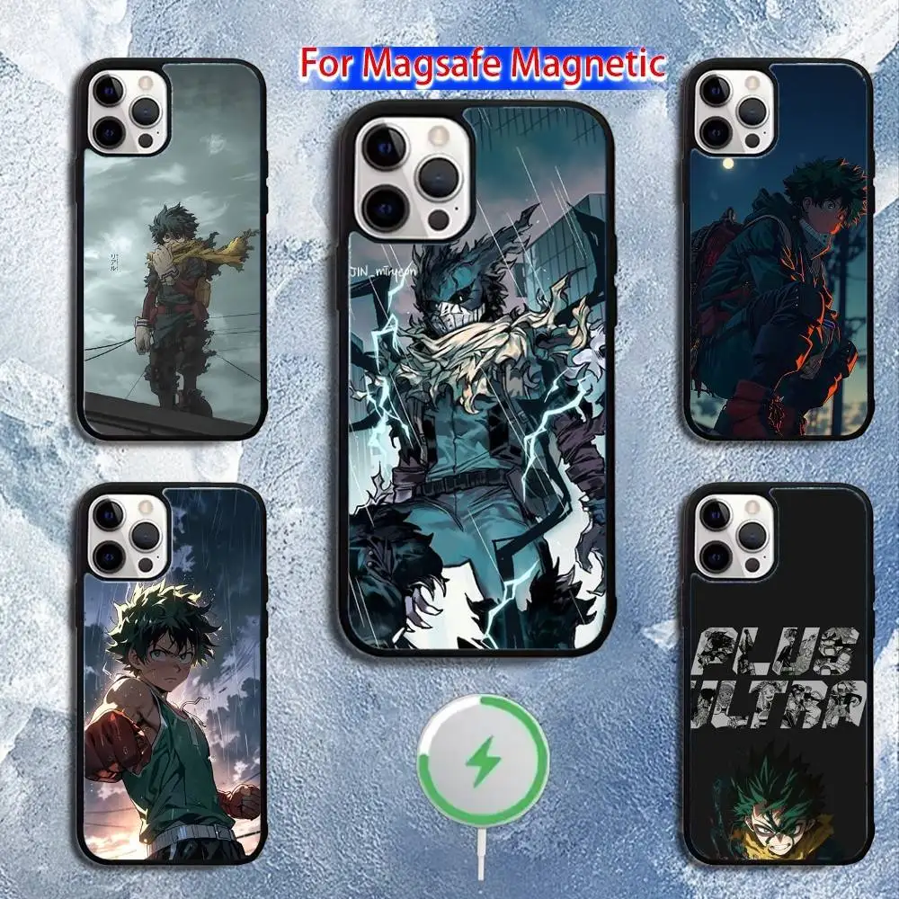 

My H-Hero Academia D-Deku Phone Case For iPhone 16,15,14,13,12,11,Pro,Max,Plus,Mini,Magsafe,Magnetic Wireless Charging Case