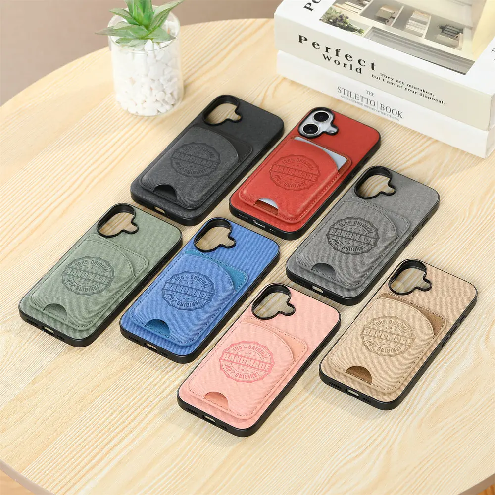 Luksusowe skórzane etui z LOGO na Motorola Moto Edge 70 Fusion 60 Pro 60s Signature 5G, Capa MOTO Edge60 50 Neo 2w1, pokrowiec z magnesem na karty — zdjęcie produktu 6