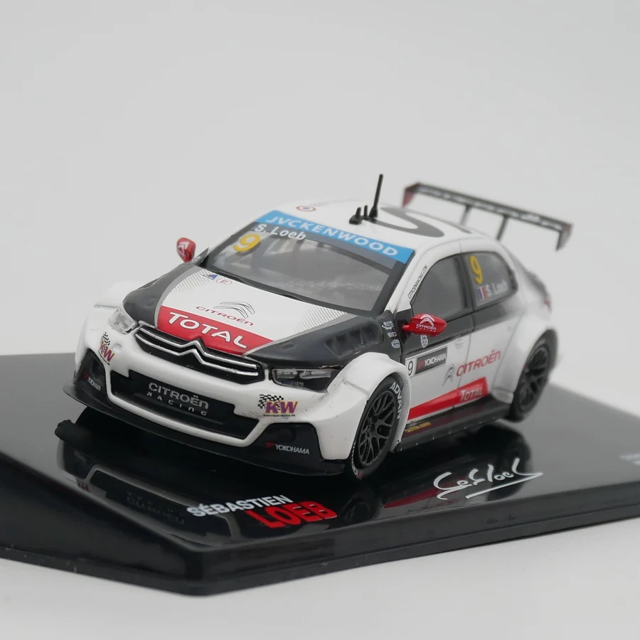 Ixo 1:43 Citroen C-Elysée WCTT WRC 2015 Loeb Diecast Car Model Metal Toy Vehicle