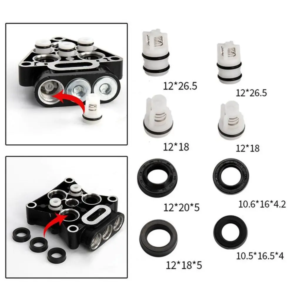 Universal Pressure Washer Repair Kit Leak Fix 220V Check Valve Kit Washer Replacement Parts