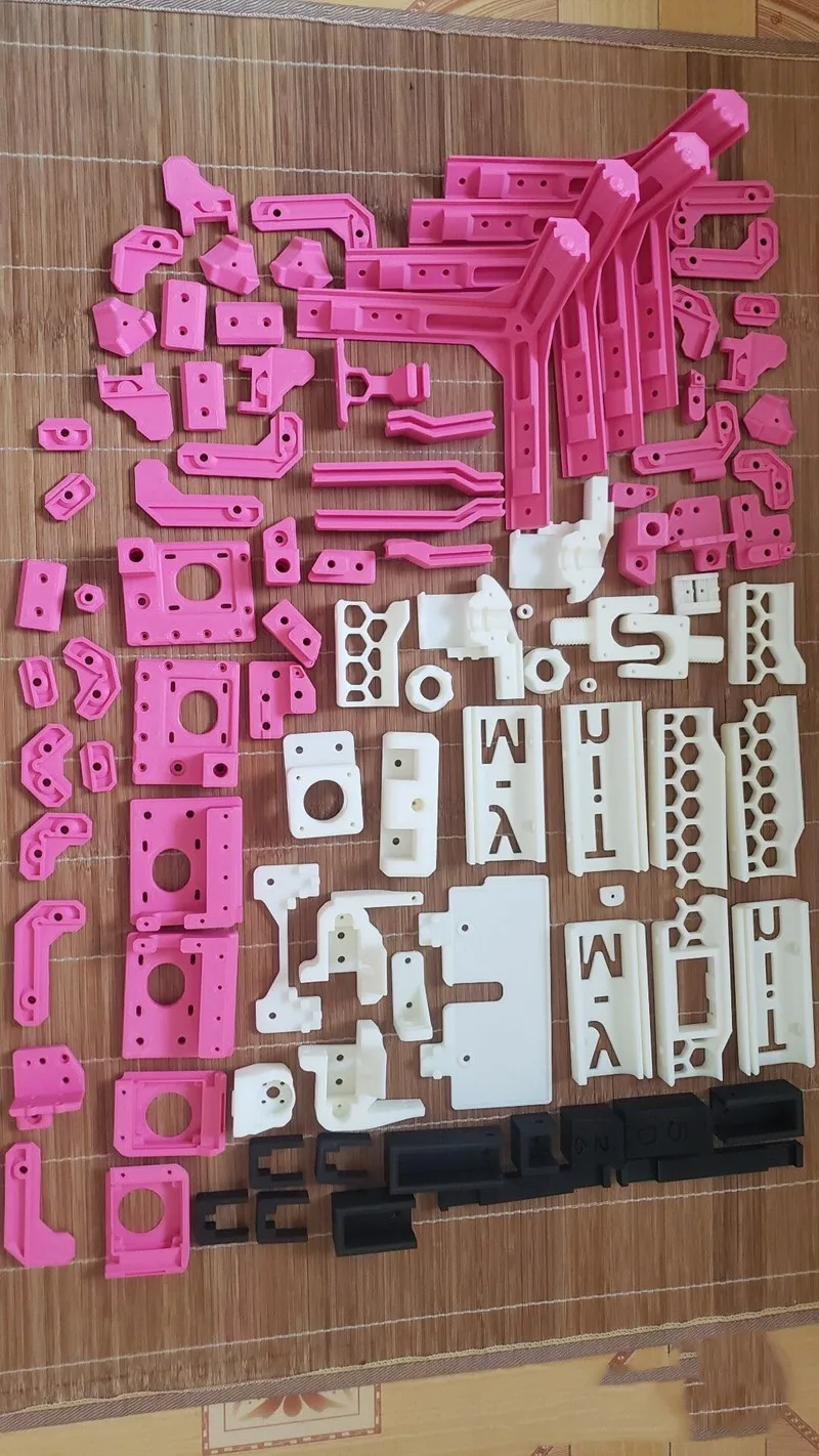 Tiny-M 3D printer e-sun ABS+ printed parts kit functional or full printed parts set