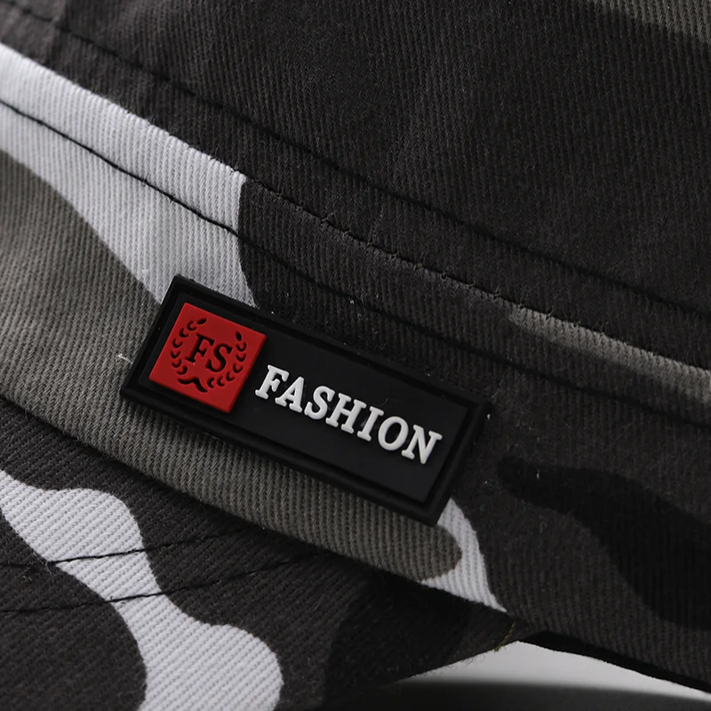 Summer Adjustable Military Caps Unisex Sports Outdoor Sunscreen Quick-Drying Casual Caps Women Men Camouflage Flat Hats