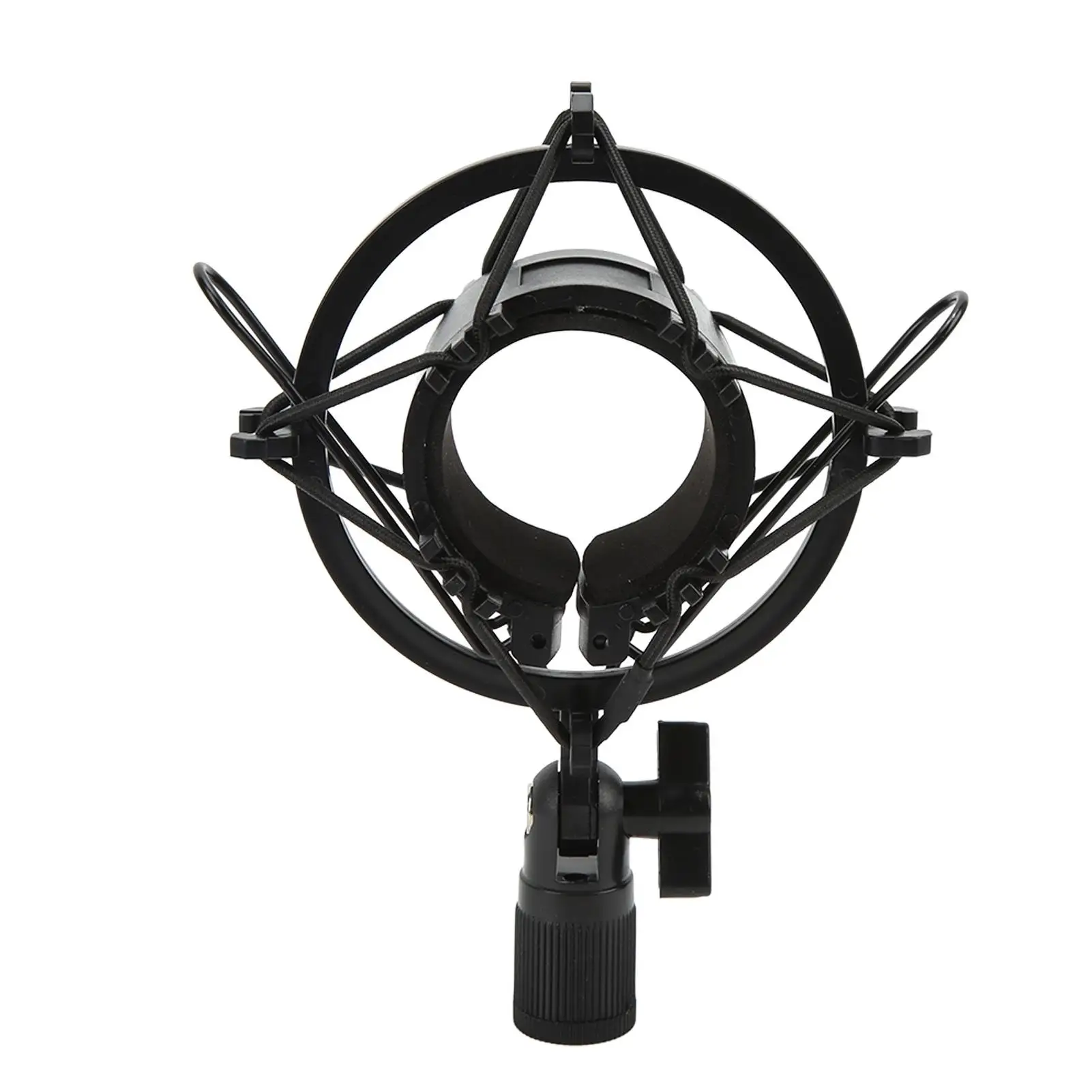 Plastic Microphone Shock Mount Holder 47-57mm Anti-Vibration Clip for live Streaming & Recording Studio