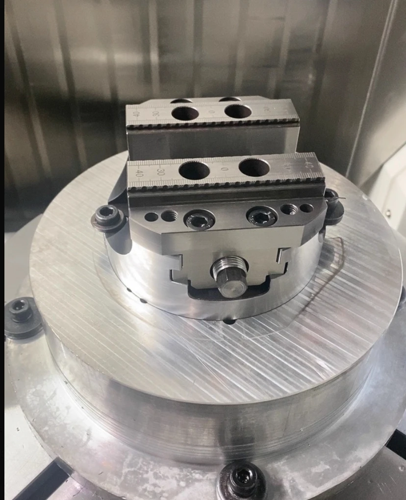 

ZY60-80 Turntable Fixture CNC Concentric Vise Self Centering CNC Pliers CNC Machining Center Concentric Flat Pliers Clamp 6-60mm