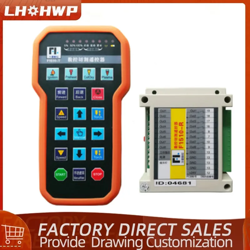 Imagem -02 - Kit Controlador de Plasma Cnc F2100b Sf2100c F2100t Mais F1621 Mais Jykb100-dc24v-t3 Eixos Máquina Corte Tocha Controle Altura para Peças Cnc
