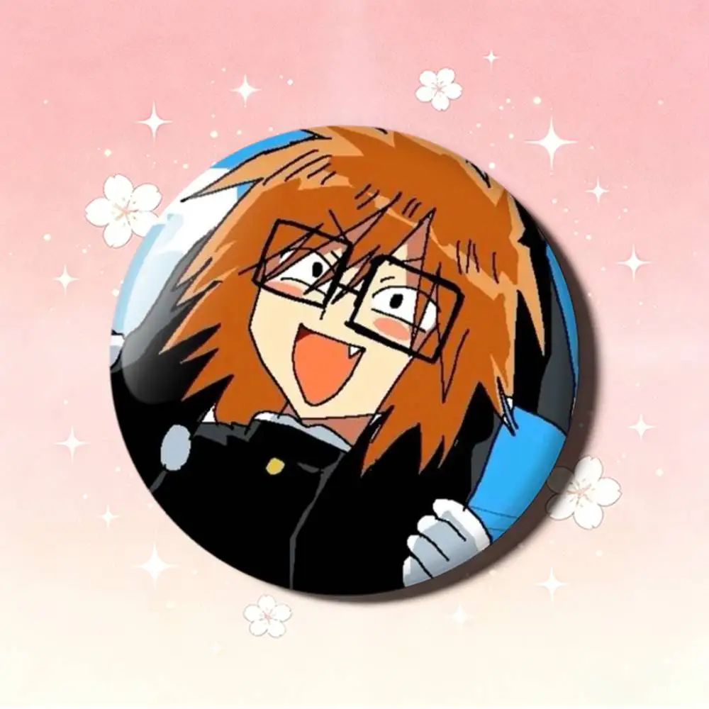 R-Rnfren Randal Luther Nyon Badges 25 32 44 58 75 mm Round Fans Collect Friends Gifts Brooch Souvenir