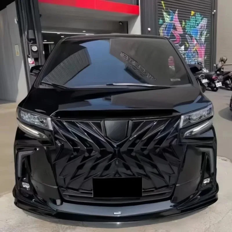 

For Modified Version Of Alphard Body Kit Including Front And Rear Bumpers Side Skirts And Grille