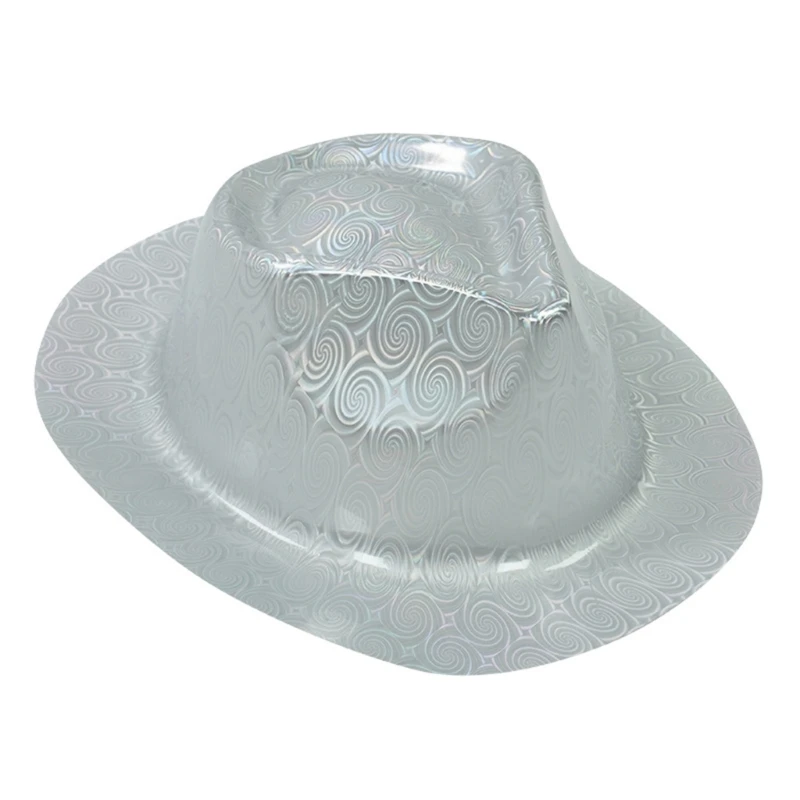 Light Up Denims Hat Birthday Party Hat Comfortable Glitters Denims Hat for Halloween and Festivals