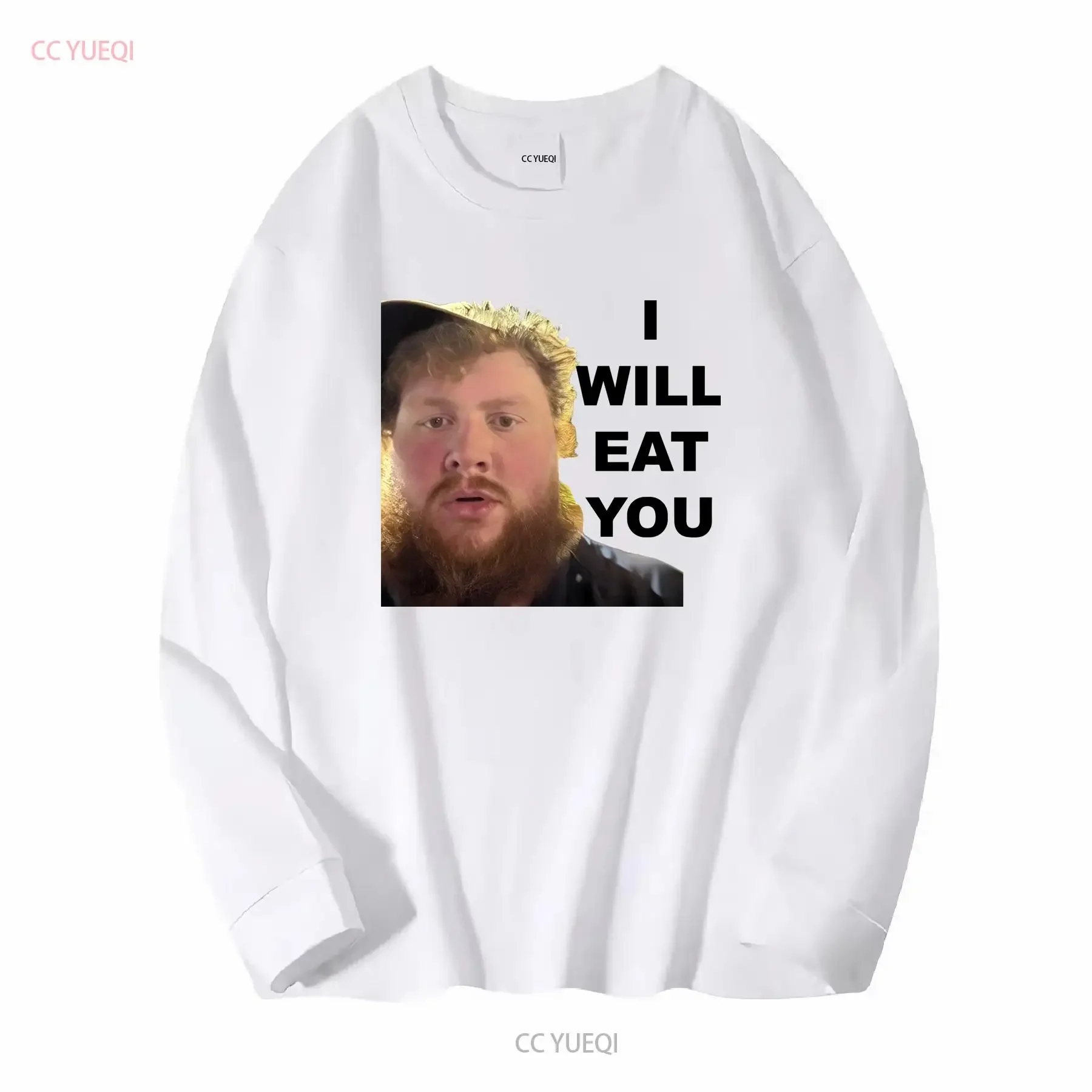 I Will Eat You CaseOh T shirt Streamer Meme Merch Funny Jynxzi long or short sleeves vintage Washed fashion Unisex
