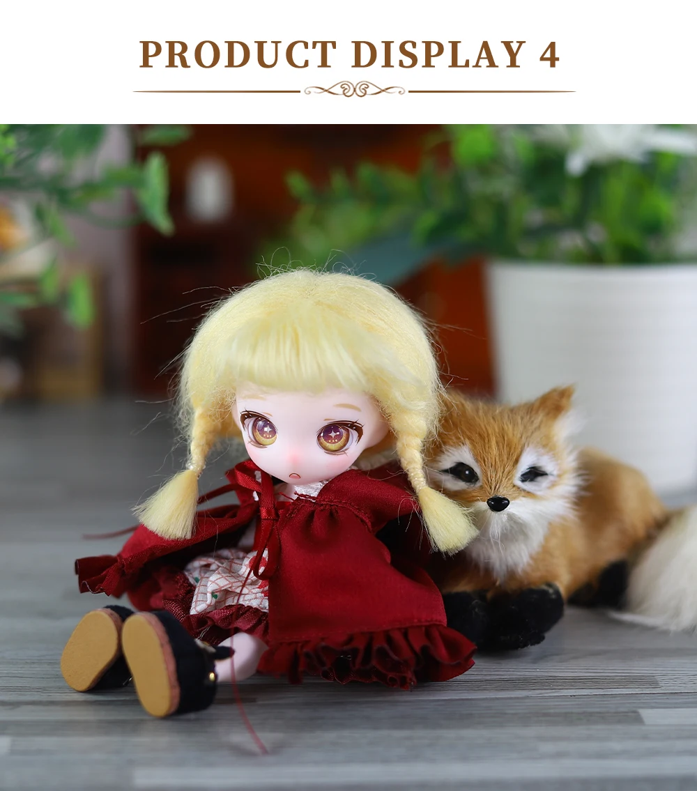 ICY DBS Dream Fairy Maytree OB11 BJD Perücke mit Pony Zubehör Jungen Mädchen Geschenk Spielzeug SD – Detail 7