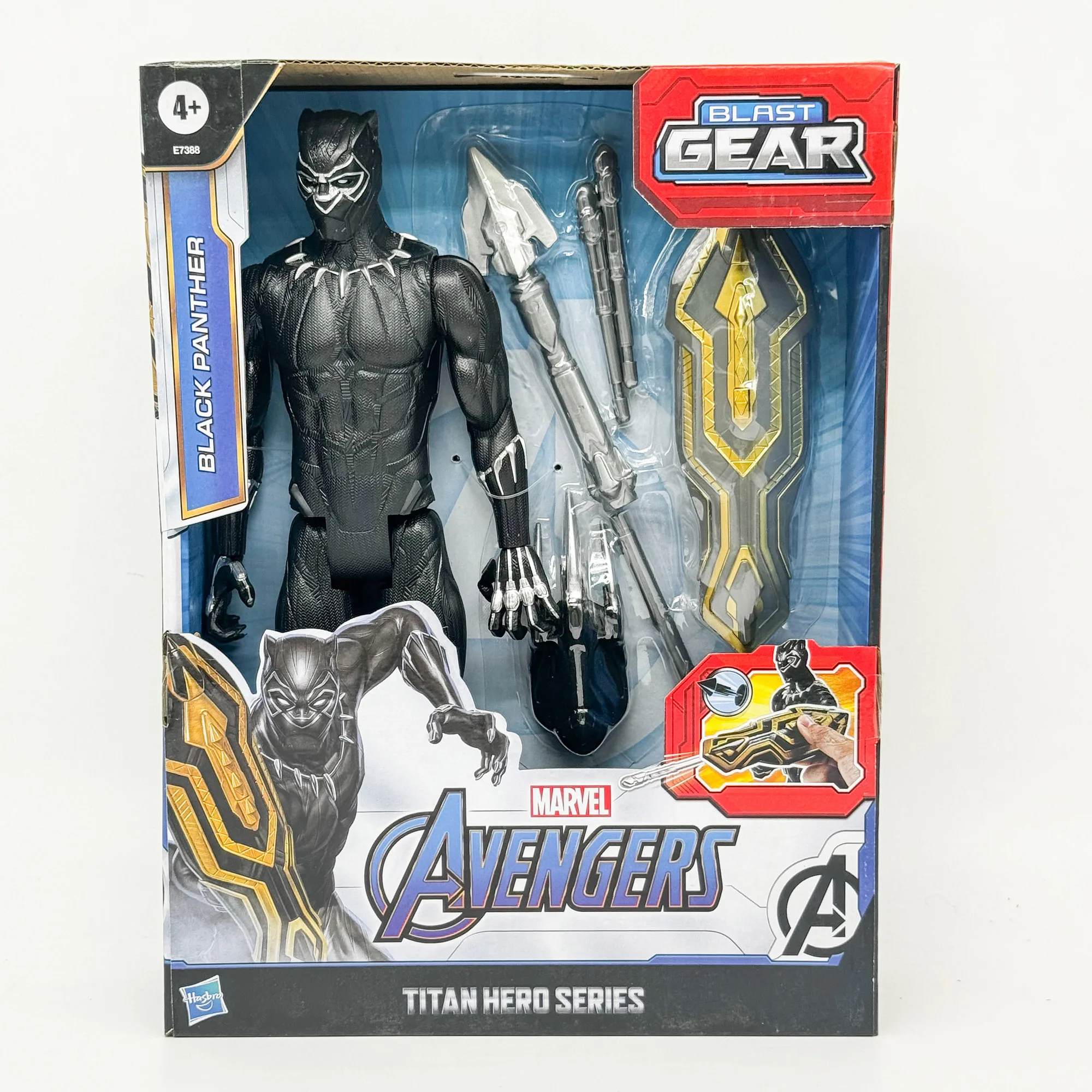 Hasbro Marvel figurki Hulk czarna pantera Spider-Man Iron Man zabawki modele kolekcja ozdoby prezenty urodzinowe dla dzieci
