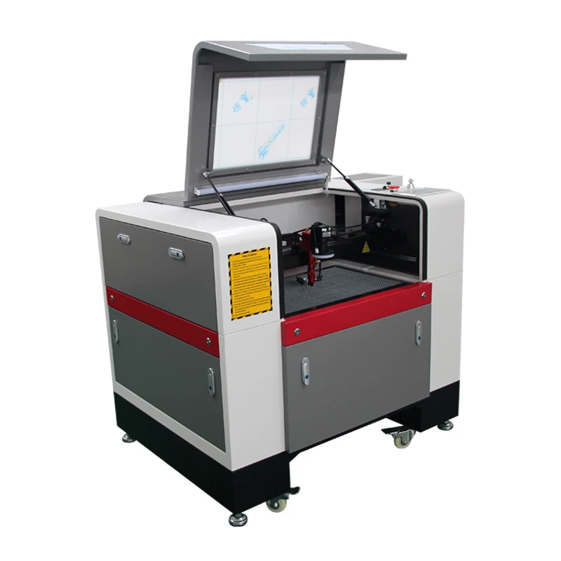 60w 80w 100w 6040 CO2 Laser Plywood Rubber Puzzle Engraving Cutting Machine AI PLT BMP HIWIN Water-Cooled 3-Axis
