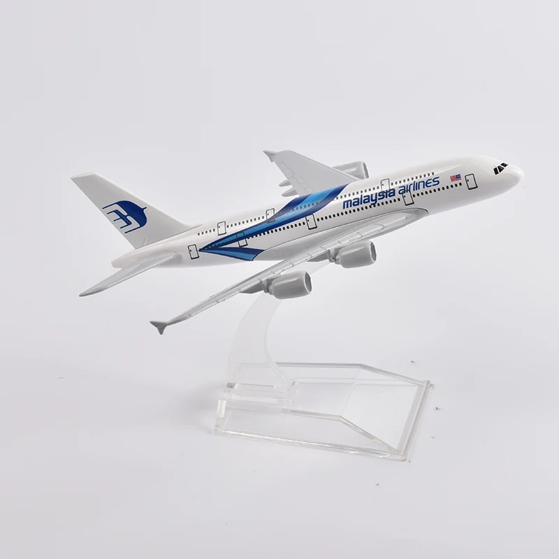 JASON TUTU Malaysia Airlines Airbus A380 Airplane Model Aircraft Diecast Metal 1/400 Scale Planes